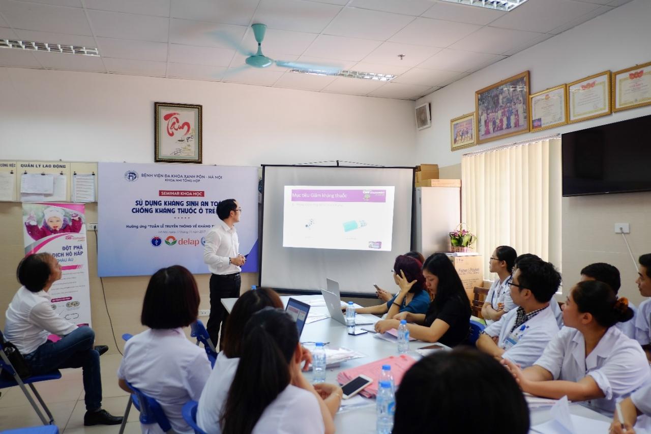 DS.Nguyễn Bá Nghĩa thông tin về giải pháp ly giải tế bào vi khuẩn trong cuộc chiến chống kháng thuốc