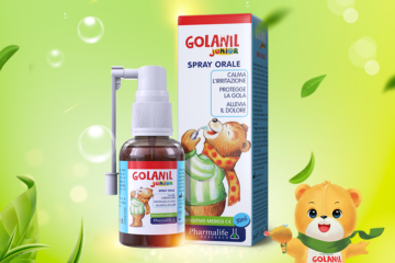 Golanil Junior -  Xịt họng từ thảo dược chuẩn hóa châu Âu giúp giảm ho, thông họng tức thì cho trẻ