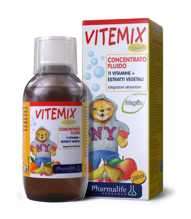 Vitemix Bimbi - Siro thảo dược chuẩn hóa châu Âu bổ sung vitamin cho trẻ