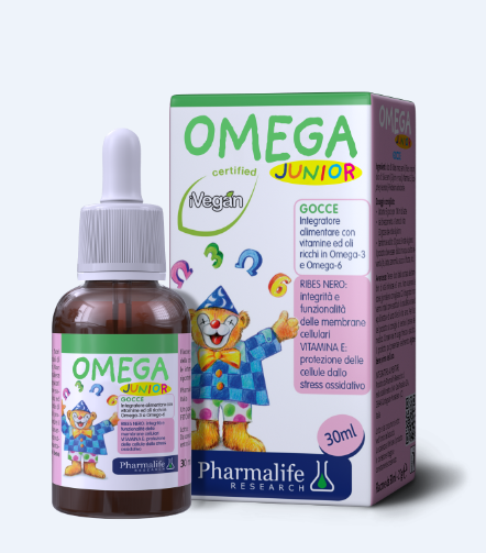 Omega Junior - Siro thảo dược chuẩn hóa châu Âu, giúp phát triển trí tuệ và thị lực của bé 
