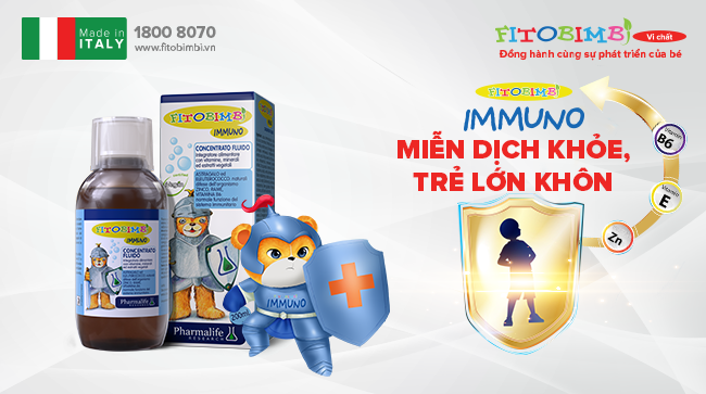 Fitobimbi Immuno - Tăng cường miễn dịch tự nhiên cho bé